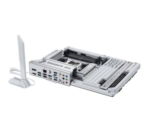 Материнская плата ASUS TUF GAMING B850-BTF WIFI W, AM5, B850, 4*DDR5, 4*SATA, 3*M.2, 7*USB 3.2, 2*USB 2.0, Type-C, 3*PCIx16, 1*PCIx1, DP+HDMI, ATX; 90MB1KW0-M0EAY0