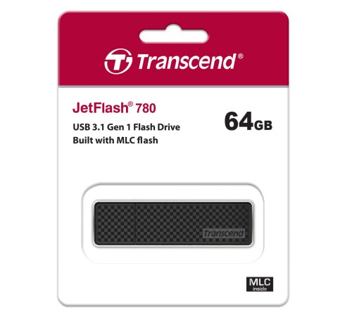 Флеш-накопитель/ Transcend 64GB JetFlash 780 (Black) USB 3.0 Флеш-накопитель/ Transcend 64GB JetFlash 780 (Black) USB 3.0