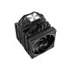 Кулер для процессора/ CPU Cooler SAMA A60B (265W, 4-pin PWM, 156.5mm, 6x6mm, 2x120mm, 78CFM, 29dBA, 2200RPM, S: 1851/1700/1200/115X, AM5/AM4, black)