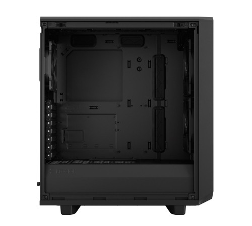 Корпус ПК без блока питания/ Case Fractal Design Meshify 2 Compact TG Dark Tint, Midi-Tower, 2x140mm + 1x120mm, 2xUSB-A 3.2 + 1xUSB 3.2 Type-C ATX, mATX, mITX Black