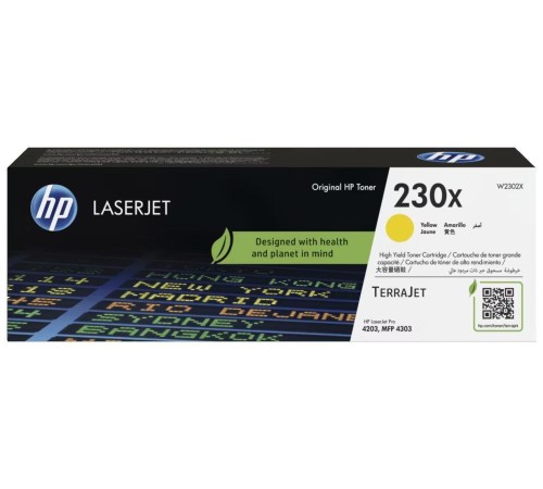 Тонер-картридж/ HP 230X Yellow Original LaserJet Toner Cartridge