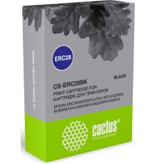 -/ Картридж матричный Cactus CS-ERC28BK ERC28-BK черный для Epson ERC28/M2000/FUJITSU-29745/AT3000/NORAND-815/4000/4815/4820/DP815/NP815