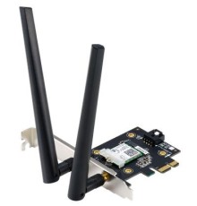 адаптер ASUS PCE-AX3000 // AX3000 // 2402 + 574Mbps, PCI-E Adapter, 2 antenna