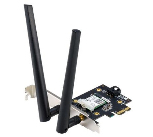 адаптер ASUS PCE-AX3000 // AX3000 // 2402 + 574Mbps, PCI-E Adapter, 2 antenna