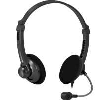 Defender Компьютерная гарнитура Aura 104 черный, кабель 1,8 м