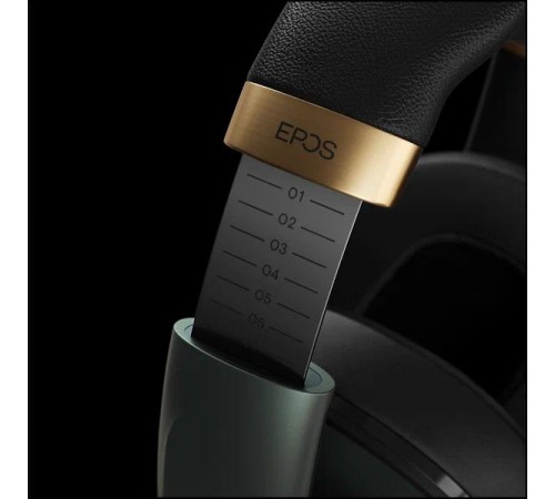 Гарнитура/ EPOS Gaming Headset H6 PRO, Racing Green (зеленый), закрытые [1000968]