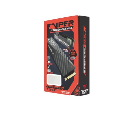 Твердотельный накопитель Patriot Viper VP4300 2TB M.2 2280 NVMe PCIe 4.0 x4 R7400/W6800 TBW 2000TB DRAM-Buffered 3D NAND TLC Твердотельный накопитель Patriot Viper VP4300 2TB M.2 2280 NVMe PCIe 4.0 x4 R7400/W6800 TBW 2000TB DRAM-Buffered 3D NAND TLC