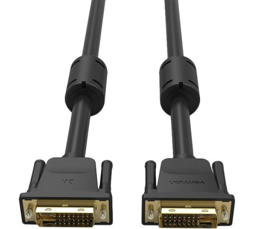 Кабель Vention DVI-D Dual link 25M/25M с ферритовым фильтром - 2м.
