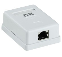  ITK Настенная инф. розетка RJ45 кат. 6 FTP 1-порт