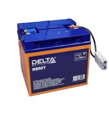 Аккумуляторная батарея Delta сменный батарейный модуль для ИБП APC, аналог RBC7, гарантия 2 года