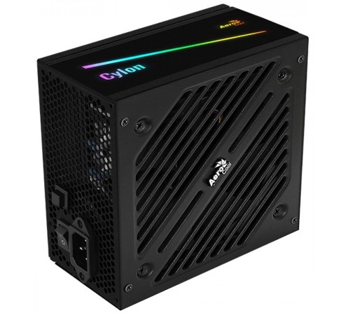 Блок питания Aerocool 700W Retail Cylon 700W, ATX v2.4, сертификат 80+, 13 режимов RGB-подсветки, 20+4P x1, 4+4P x1, PCIe 6+2P x4, PATA x3, SATA x5 Блок питания Aerocool 700W Retail Cylon 700W, ATX v2.4, сертификат 80+, 13 режимов RGB-подсветки, 20+4P x1, 4+4P x1, PCIe 6+2P x4, PATA x3, SATA x5