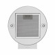 ВЫТЯЖКА MAUNFELD Lee Wall 35 INOX/ настенная,ширина 350 мм, электронное управление,3 скорости, 1050 м3/ч, 63 дБ, светодиодное LED освещение, нержавеющая сталь