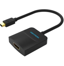 Адаптер-переходник Vention mini DisplayPort 20M > HDMI F Чёрный