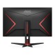 Монитор игровой 23.8'' 16:9 1920х1080(FHD) IPS, 165 Hz, 300 cd/m2, 1000:1, 80M:1, 1ms, VGA, 2xHDMI, DP, Tilt, Speakers, Black+Cherry (Вскрытая упаковка)