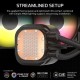 Система жидкостного охлаждения/ Water Cooling System Corsair NAUTILUS 360 ARGB (360mm, Black, ARGB/ Fans: 3x120mm, 72.8CFM, 36dBA, 1700RPM/ S: 1851, 1700, AM5, AM4)