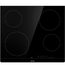 Варочная панель Gorenje/ Варочная панель Gorenje, сенсорное управление, таймер, блокировка от детей, без рамки, цвет черный