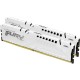 Память оперативная/ Kingston 64GB 6000MT/s DDR5 CL30 DIMM (Kit of 2) FURY Beast White XMP