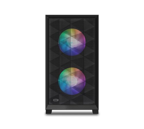 корпус PCCooler C3D310 BK ARGB mATX USB3.0x2/audio 2x120mm ARGB