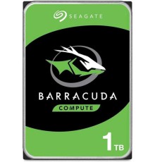 Жесткий диск Seagate Barracuda HDD SATA 1Tb, 7200 rpm, 256Mb buffer, 512e/4kn, SMR, ST1000DM014, 1 year, (аналог ST1000DM010)