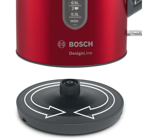 Чайник Bosch/ 1.7 л, 2400 Вт, Красный Чайник Bosch/ 1.7 л, 2400 Вт, Красный