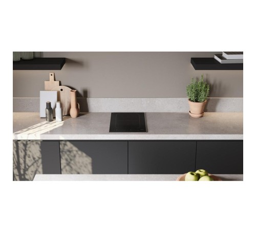 Индукционная домино ASKO/ Арт. 735402 ; индукционная, домино, встраиваемая, 5 х 33 х 52.2, 2 конфорки, электронное управление, сенсорные переключатели, черный цвет