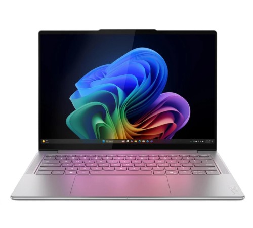 Ноутбук/ Lenovo Yoga Slim 7 14ILL10 14"(2880x1800 OLED)/Intel Core Ultra 7 256V(2.2Ghz)/16384Mb/1024PCISSDGb/noDVD/Int:Intel Arc Graphics 140V/Cam/BT/WiFi/70WHr/war 1y/1.19kg/luna grey/Win11Home + 65W, RU kbd