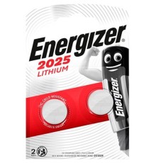 Батарейка CR2025/ Батарейка Energizer CR2025 BL2 Lithium 3V (2/20/280) (2 шт.)