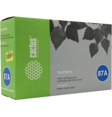 -/ Картридж лазерный Cactus CS-CF287A CF287A черный (9000стр.) для HP LJ M506dn/M506n/M506x