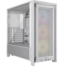 Корпус без блока питания/ Case Corsair Frame 4000D RS ARGB, Midi-Tower, TG, 3x120mm ARGB, 2xUSB-A 3.2, 1xUSB 3.2 Type-C, E-ATX, ATX, mATX, mITX White