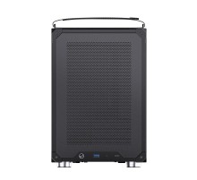 Корпус без блока питания/ Case JONSBO C6 MAX Handle, Mini-Tower, TG, no fan, 1xUSB-A 3.0 + 1xUSB-C 3.1, mATX, mITX Black