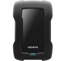 Внешний жесткий диск/ Portable HDD 4TB ADATA HD330 (Black), Silicone, USB 3.2 Gen1, 133x89x23mm, 316g /3 года/