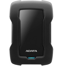 Внешний жесткий диск/ Portable HDD 4TB ADATA HD330 (Black), Silicone, USB 3.2 Gen1, 133x89x23mm, 316g /3 года/