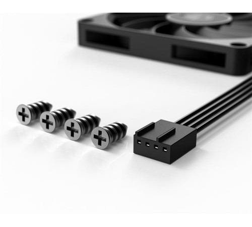 Вентилятор для корпуса ID-COOLING NO-8010-PWM 80x80x10мм (120шт./кор, PWM, 4pin, черный, 800-3000об/мин) BOX