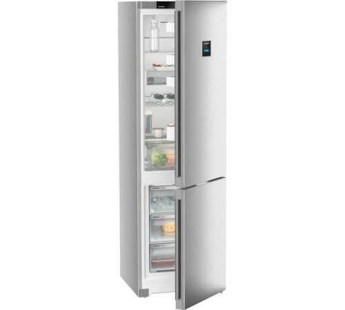 Холодильники LIEBHERR/ Plus, EasyFresh, МК NoFrost, 3 контейнера МК, в. 201,5 см, ш. 60 см, класс ЭЭ A++, внутренние ручки, двери SteelFinish, дисплей на двери, IceMaker-Tank Холодильники LIEBHERR/ Plus, EasyFresh, МК NoFrost, 3 контейнера МК, в. 201,5 см, ш. 60 см, класс ЭЭ A++, внутренние ручки, двери SteelFinish, дисплей на двери, IceMaker-Tank