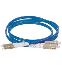 Оптический (патч-корд), MM, 50/125 (OM4), LC/UPC-SC/UPC,(Duplex),1м