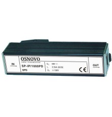 Грозозащита/ OSNOVO Грозозащита, с защитой линий РоЕ, монтаж на DIN-рейку