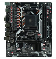 Материнская плата/ MB AFOX AMD A320 AM4, 2xDDR4(32GB), 1xPCIe 3.0x16, 1xPCIe x1, 1xMPCIe, 1xHDMI, 1xD-Sub, 1xLAN(1GbE), 4xSATA, 1xM.2, 2xUSB 3.0, 2xUSB 2.0, 2xPS/2, mATX