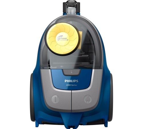 Пылесос Philips/ Пылесос Philips, безмешковый, мощность 850 Вт, 2 насадки, объем пылесборника 1.3 л, цвет синий