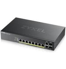 Коммутатор L2 коммутатор PoE+ Zyxel NebulaFlex Pro GS2220-10HP, rack 19", 8xGE PoE+, 2xCombo (SFP/RJ-45), бюджет PoE 180 Вт