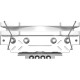 Кулер для процессора/ CPU Cooler ID-COOLING IS-40X V3 WHITE (95W, 4-pin PWM, 45mm, Al, 4x6mm, 1x92mm, 46CFM, 35.2dBA, 2800RPM, S: 1851/1700/1200/115X, AM5/AM4, White)