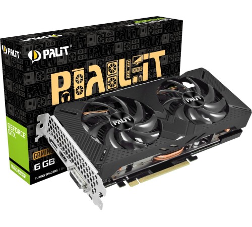Видеокарта Palit GTX1660SUPER Gaming Pro OC 6G GDDR6 192bit DVI HDMI DP (Вскрытая упаковка) Видеокарта Palit GTX1660SUPER Gaming Pro OC 6G GDDR6 192bit DVI HDMI DP (Вскрытая упаковка)