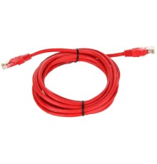 Патчкорд/ Патчкорд литой "Telecom" UTP кат.5е 3,0м красный