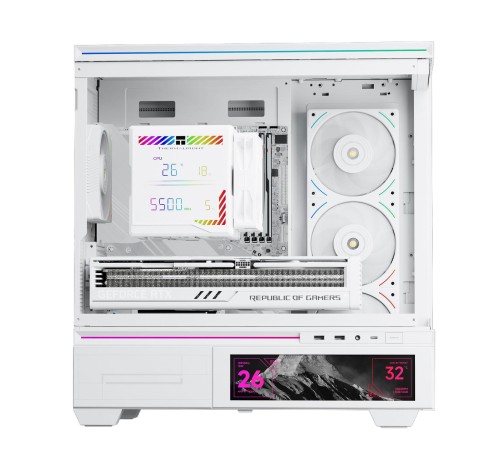 Кулер для процессора/ CPU Cooler Thermalright Peerless Assassin 140 Digital White (4-pin PWM, 165mm, Ni/Cu, 6x6mm, 1x120mm + 1x140mm, 82.CFM, 29.6dBA, 1850RPM, S: 1200, 1700, 1851, 115X, 2011, 2066, AM4, AM5, white)