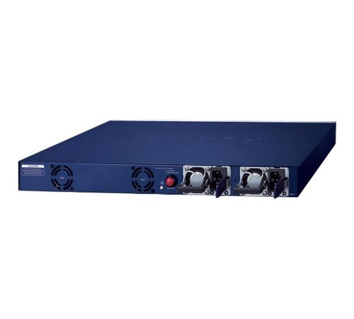 коммутатор/ PLANET GS-6322-24P4X L3 24-Port 10/100/1000T 95W 802.3bt PoE + 2-Port 10GBASE-T + 2-Port 10G SFP+ Managed Switch with dual modular power supply slots (24-port 95W PoE++, max. 2,280-watt PoE budget, RPS(1+1)/EPS(2+0) mode, ERPS Ring, ONVIF, Cyb