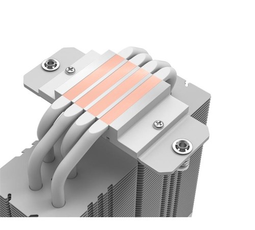 Кулер для процессора ID-COOLING FROZN A410 DW LGA1851/1700/1200/115X/AM5/AM4 (10шт/кор, TDP 230W, PWM, 4 тепл.трубки прямого контакта, DUAL FAN 120mm, белый) RET