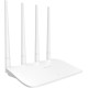 Маршрутизатор/ Tenda F6 Wi-Fi роутер N300, до 300 Мбит/с на 2,4 ГГц, LAN 3x100 Мбит/с, WAN 1x100 Мбит/с, 4x5dBi антенны, белый корпус