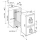 Встраиваемые холодильники Liebherr/ Pure, ниша 194 см, EasyFresh, МК NoFrost 3 контейнера, сенсорный дисплей Touch, door-on-door.