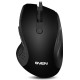 Мышь SVEN RX-113 (5+1кл. 800-2000DPI, Soft Touch, каб. 1,5м, блист.) USB чёрная