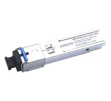 Трансивер/ OSNOVO Оптический SFP Модуль GE, одно волокно SM, до 1,25 Гбит/c, SC, до 20км, Tx:1310/Rx:1550, DDM
