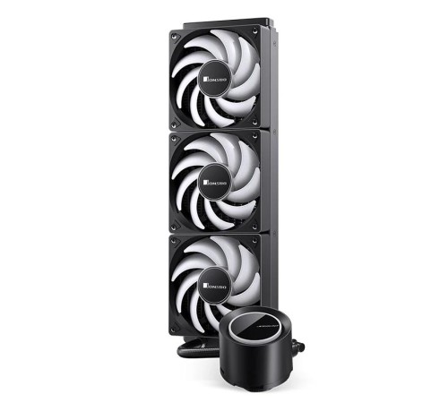 Система жидкостного охлаждения/ Water Cooling System JONSBO TG-360 Black (300W, 360mm, Black, ARGB/ Fans: 3x120mm, 66.19CFM, 35.4dBA, 1800RPM/ Pump height 72mm, 30dBA, 2400RPM, Rad thickness 27mm/ S: 1700, 1200, 115X, AM5, AM4) Система жидкостного охлаждения/ Water Cooling System JONSBO TG-360 Black (300W, 360mm, Black, ARGB/ Fans: 3x120mm, 66.19CFM, 35.4dBA, 1800RPM/ Pump height 72mm, 30dBA, 2400RPM, Rad thickness 27mm/ S: 1700, 1200, 115X, AM5, AM4)